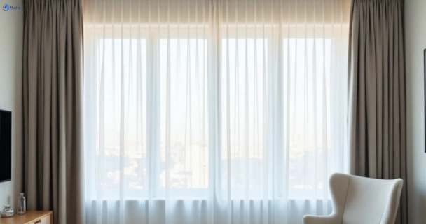 Restored vibrant drapes in brighton-vic QLD after Matty Curtain Cleaning
